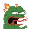 Pepe On Fire